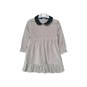 پیراهن کبریتی یقه ب ب دخترانه (18 ماه تا 7 سال) کد 029861