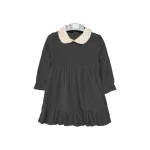 پیراهن کبریتی یقه ب ب دخترانه