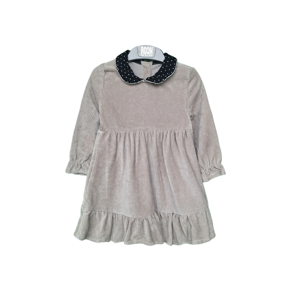 اطلاعات سایزبندی پیراهن کبریتی یقه ب ب دخترانه