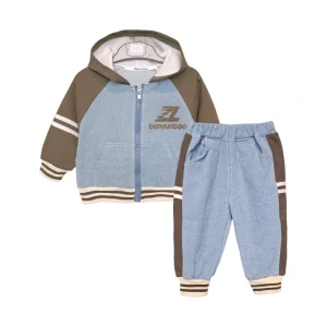 هودی و شلوار طرح banyunbao ZL بچه گانه دخترانه کد 26800138