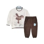 بلوز و شلوار پاپیون دار دخترانه