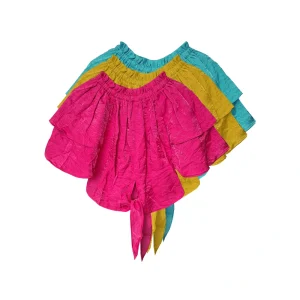 شومیز یقه کشدار دخترانه