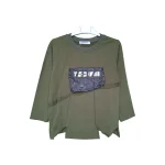 بلوز طرح اسکلت نگین دار دخترانه