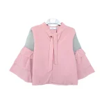 شومیز استین چین دار دخترانه