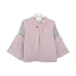 شومیز استین چین دار دخترانه