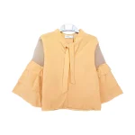 شومیز استین چین دار دخترانه