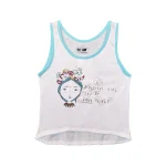 تاپ و شلوارک طرح دختر گل به سر دخترانه