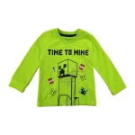 بلوز و شلوار طرح Time To Mine پسرانه