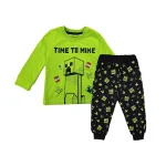 بلوز و شلوار طرح Time To Mine پسرانه