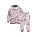 هودی و شلوار طرح آبرنگی دخترانه