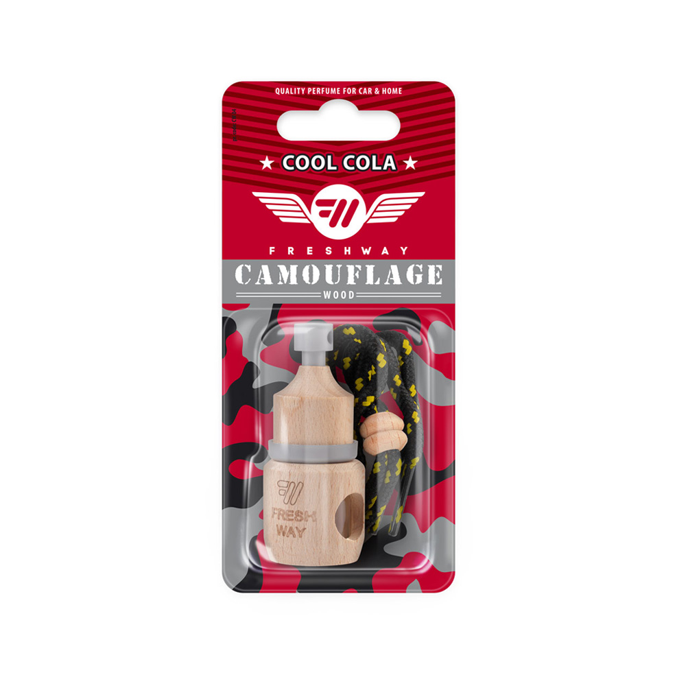 خوشبوکننده چوبی طرح استتار رایحه کول کولا