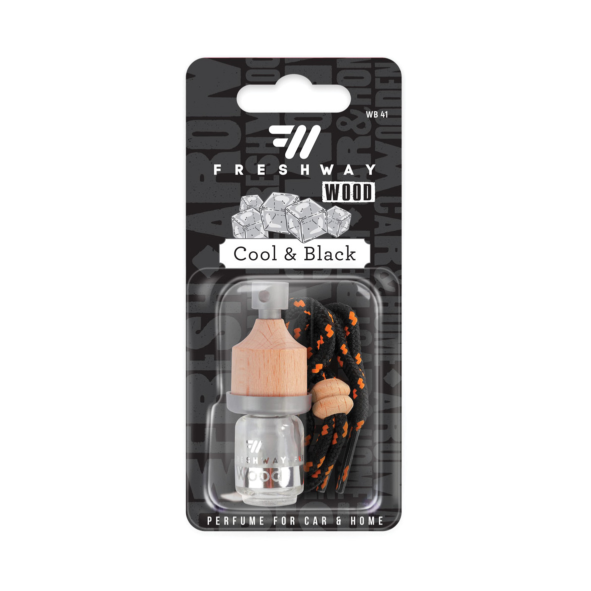 خوشبوکننده چوبی بلیستر رایحه Cool&Black