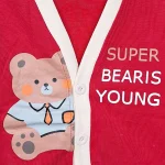 سه تیکه طرح خرس دخترانه