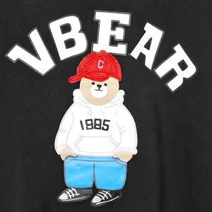 بلوز و شلوار طرح Vbear کلاه دار دخترانه (18 ماه تا 6 سال) کد 26800176