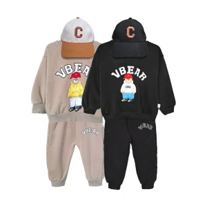 بلوز و شلوار طرح Vbear دخترانه