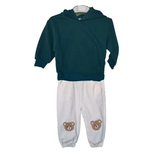 هودی و شلوار پشت طرحدار دخترانه