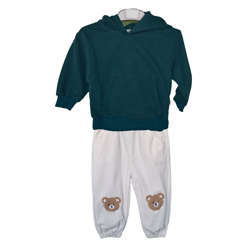 هودی و شلوار پشت طرحدار دخترانه