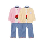 سه تیکه طرح توت فرنگی دخترانه