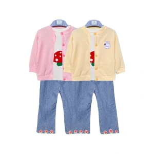 سه تیکه طرح توت فرنگی دخترانه