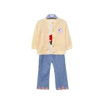 سه تیکه طرح توت فرنگی دخترانه