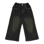 شلوار جین پشت طرحدار دخترانه