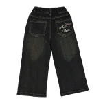 شلوار جین پشت طرحدار دخترانه