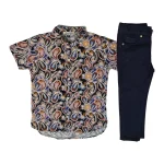 پیراهن طرح دار پسرانه