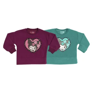 بلوز و شلوار طرح کرومی دخترانه (18 ماه تا 7 سال) کد 629998