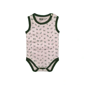 بادی حلقه ای طرح دار نوزاد دختر (3 تا 6 ماه) کد 999901