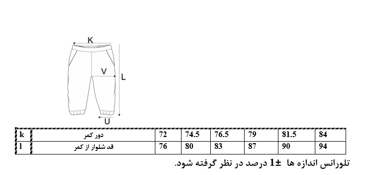اطلاعات سایزبندی هودی طرح Explore پسرانه