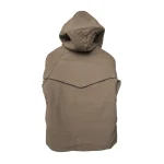 کاپشن چرم کلاه خزدار پسرانه