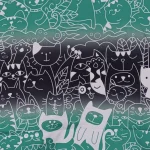 سویشرت طرح استیکر لبخند پسرانه