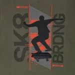 بلوز و شلوار طرح اسکیت سوار پسرانه