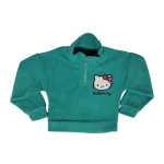 بلوز یقه زیپ دار و شلوار دخترانه