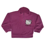 بلوز یقه زیپ دار و شلوار دخترانه