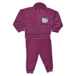 بلوز یقه زیپ دار و شلوار دخترانه