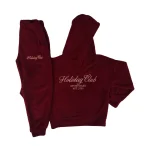 هودی و شلوار طرح Holiday Club دخترانه