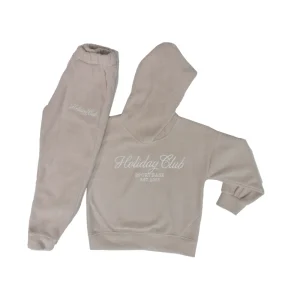 هودی و شلوار طرح Holiday Club دخترانه (7 تا 13 سال) کد 630234