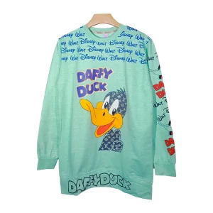 بلوز طرح DAFFY DUCK دخترانه ( 10 تا 12 سال ) کد 5240023303