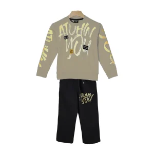 بلوز و شلوار طرح ATUHIN YOU پسرانه ( 8 تا 10 سال ) کد 5930016701