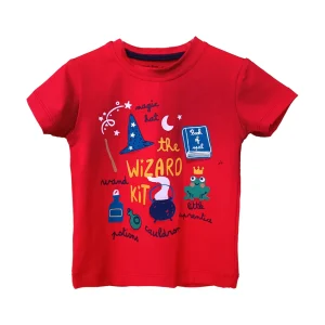 تیشرت طرح WIZARD پسرانه (18 ماه تا 7 سال) کد 628902