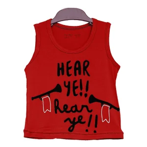 تاپ طرح HEAR YE پسرانه (18 ماه تا 7 سال) کد 628904