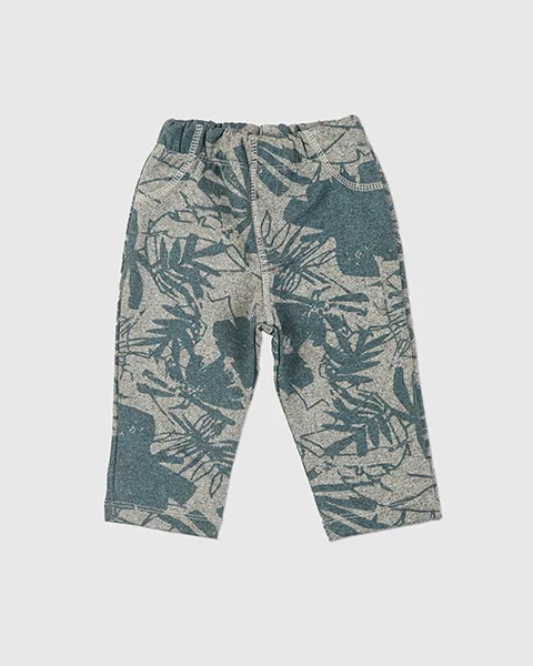 شلوار طرح برگ نوزادی پسر