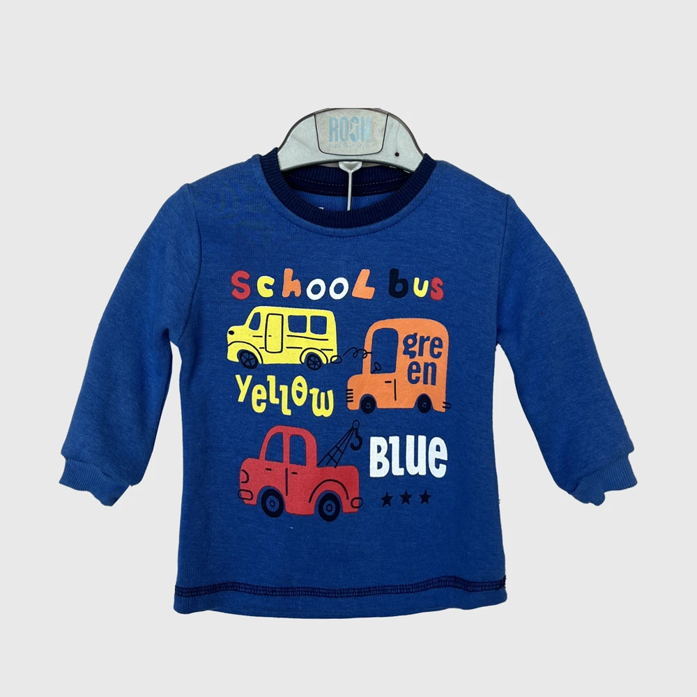 بلوز طرح School Bus نوزاد پسر