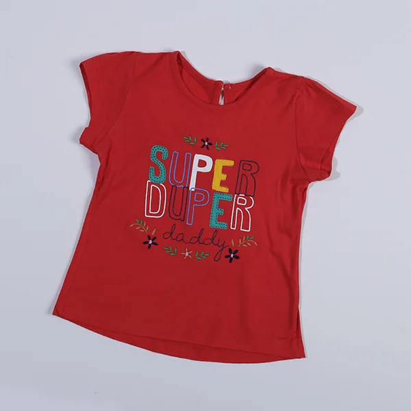 یشرت طرح Super Duper دخترانه