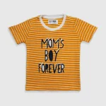 تیشرت Moms Boy Forever پسرانه نارنجی