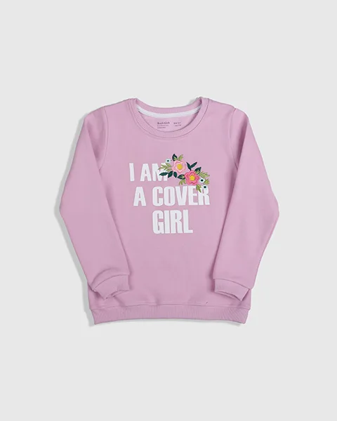 بلوز طرح I Am A Cover Girl دخترانه