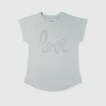 تیشرت طرح Love دخترانه