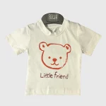 تیشرت طرح Little Friend نوزاد پسر