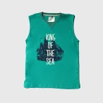 تاپ و شلوارک طرح King Of The Sea پسرانه